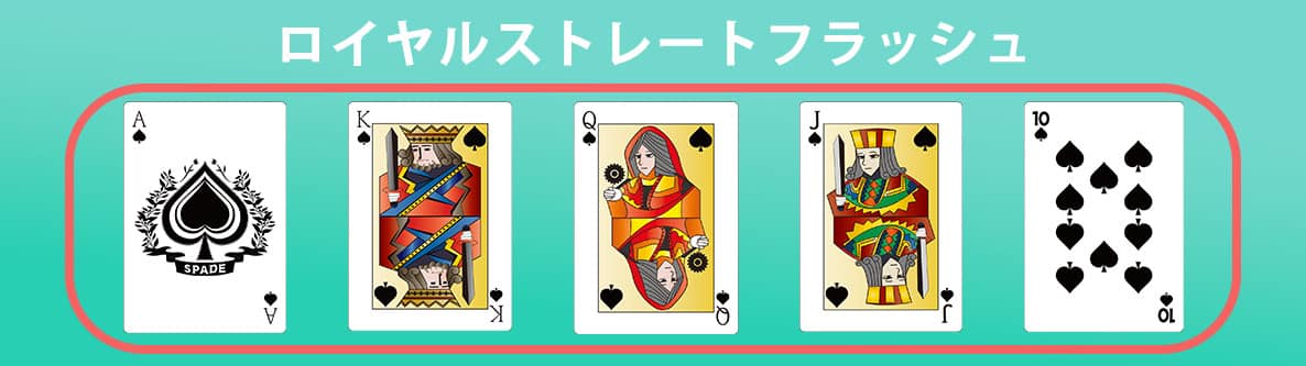 9. ロイヤルストレートフラッシュ