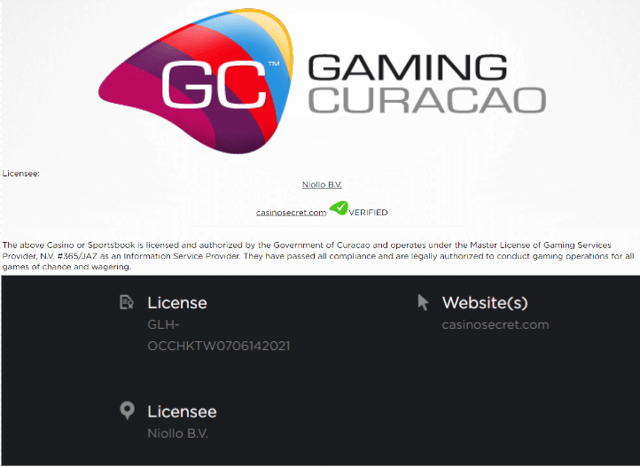 license-casino-secret