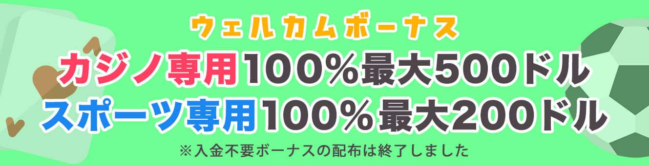 カジノスカイのボーナス